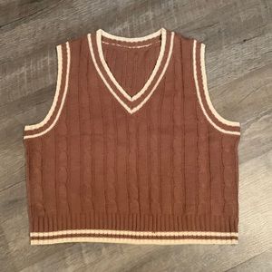 Knit Sweater Vest
